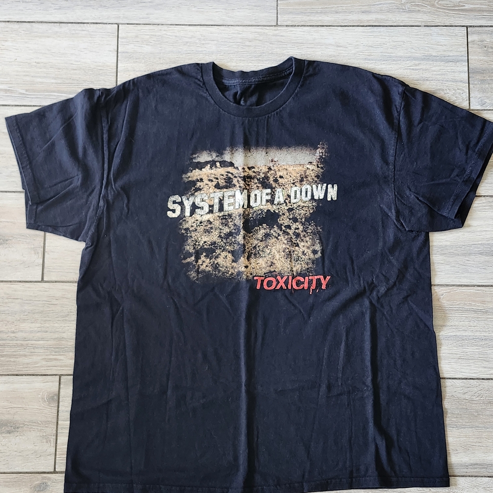 System of a Down Black Band Tee